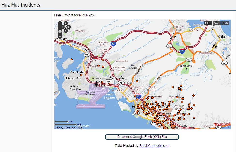 Batch Geo coding web site